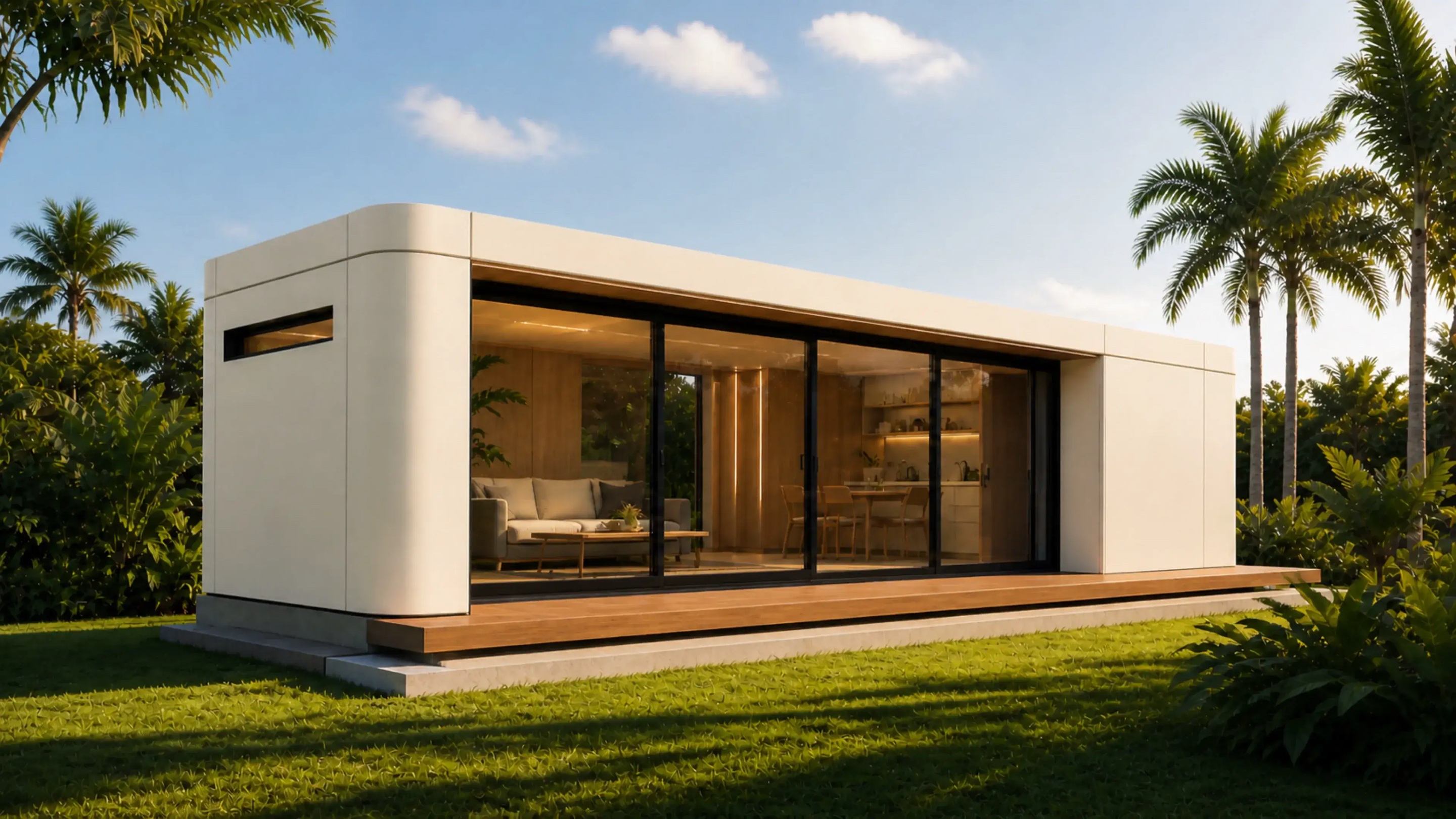Estudo visual da Casa Compact Essencial